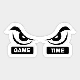 Game Time Sticker